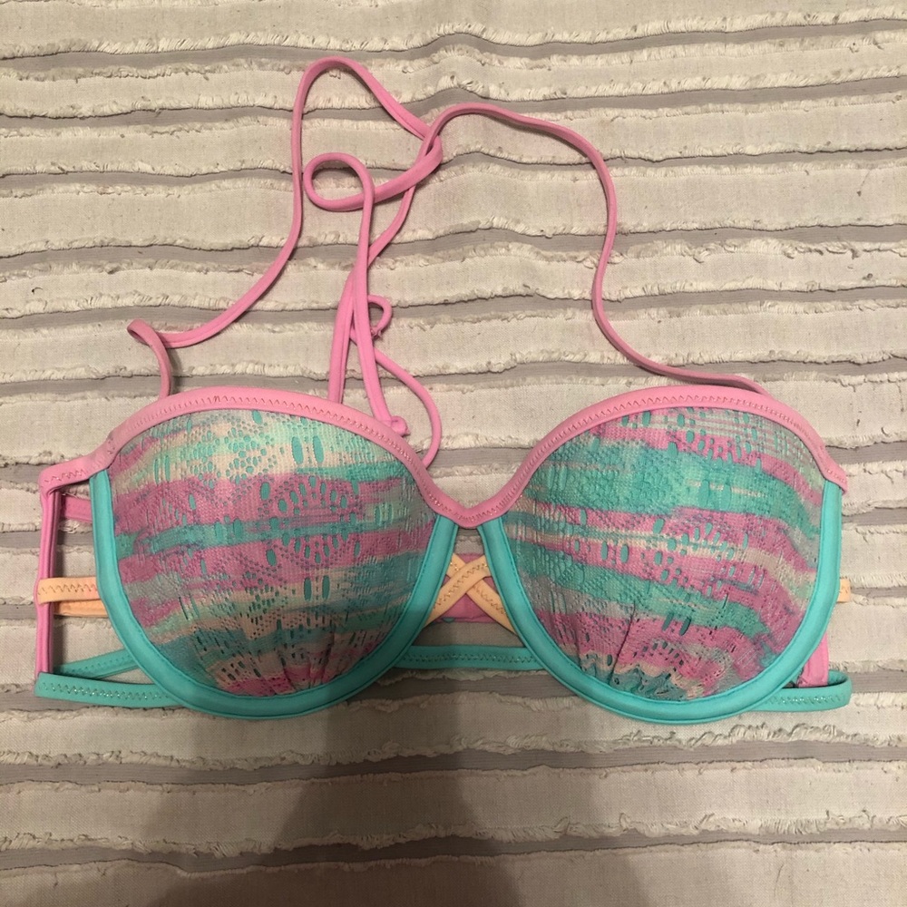 Cute strapless swimsuit top